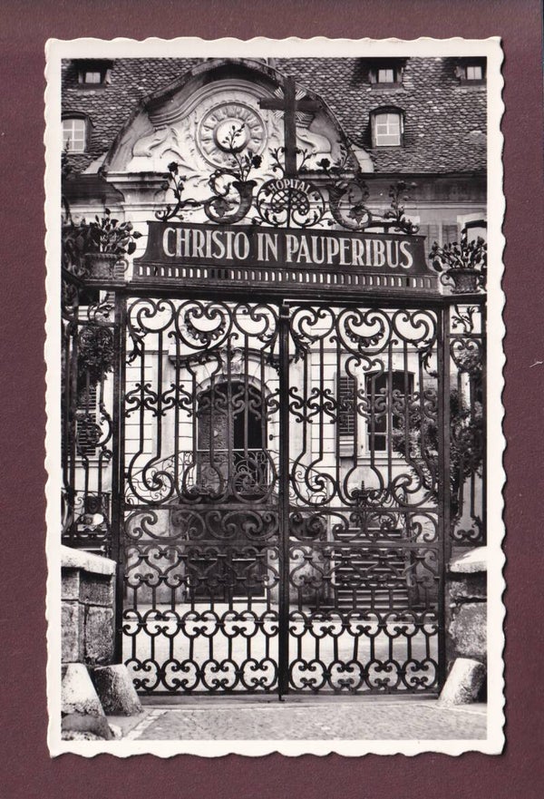 PORRENTRUY - Portail de l'Hôpital - Christo in Pauperibus