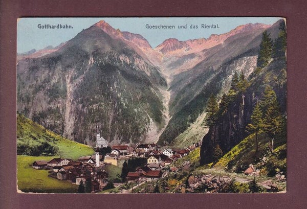 Gotthardbahn - GÖSCHENEN - Riental