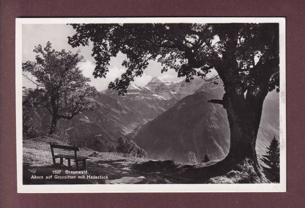 BRAUNWALD - Ahorn auf Grossitten - Hausstock - 1940