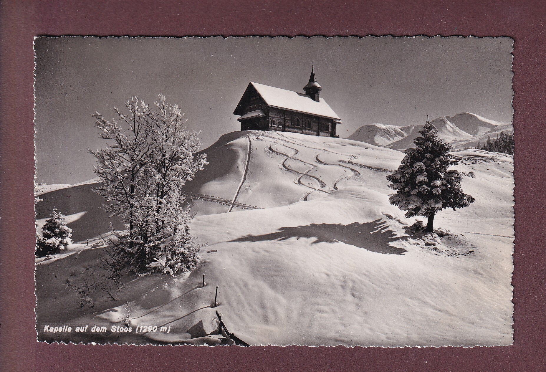 Kapelle auf dem STOOS - 1946