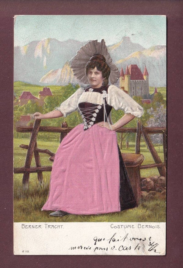 BERN - Tracht - Thun - 1904 Präge