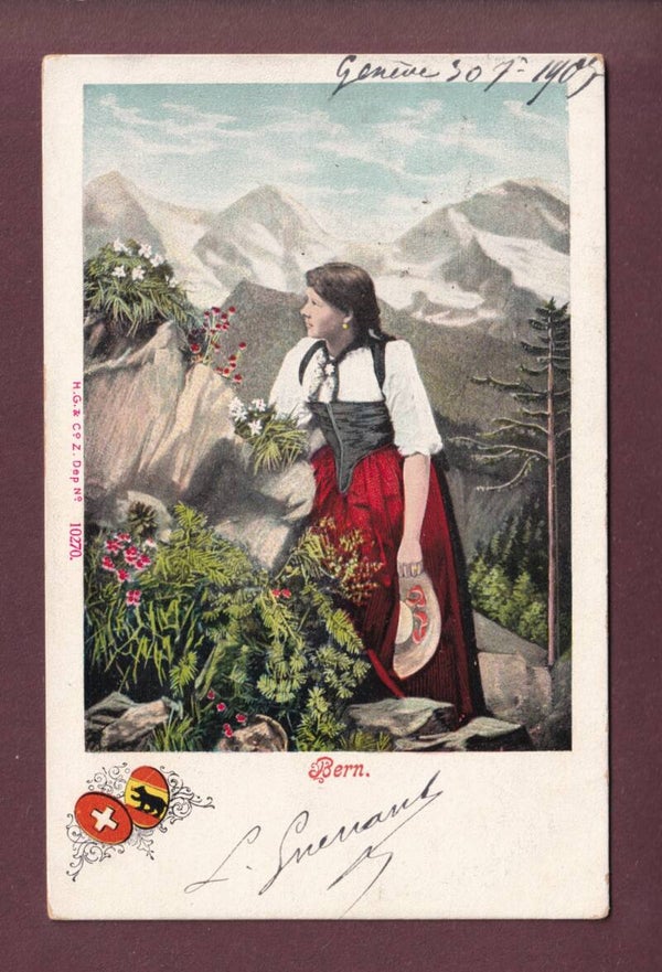 BERN - Tracht - 1907