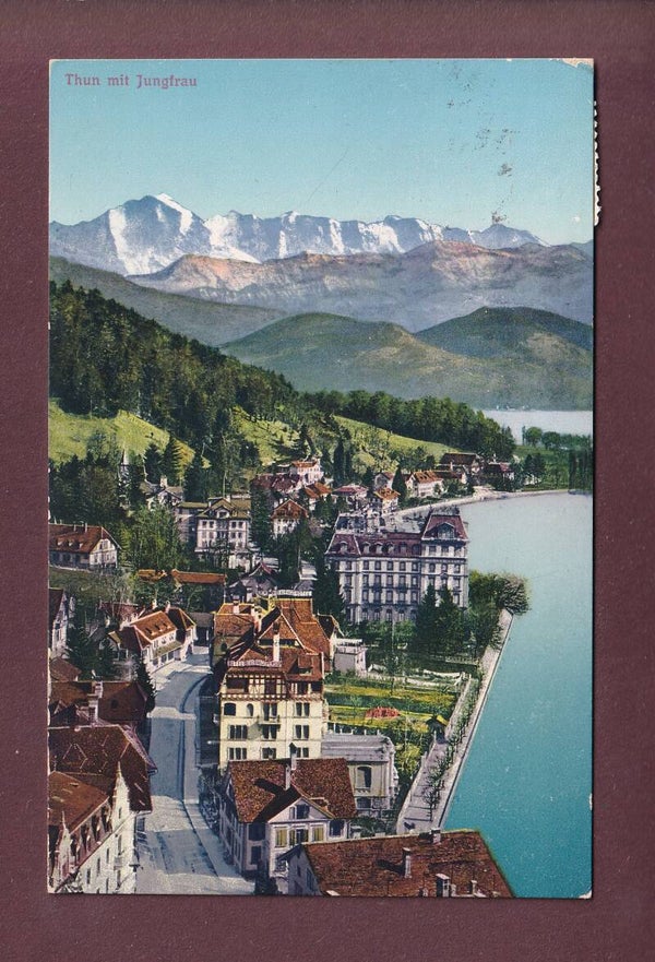 THUN - Jungfrau - 1919