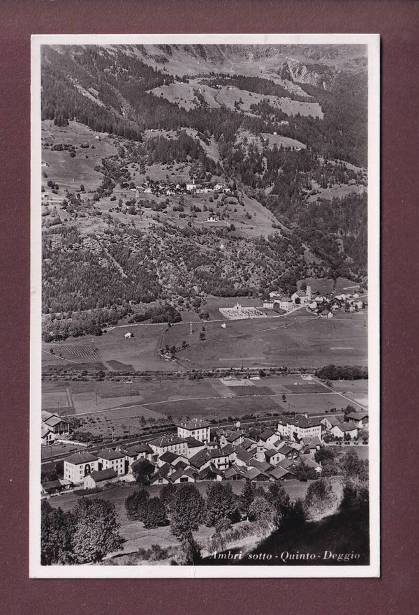 AMBRI sotto Quinto - Deggio - 1946