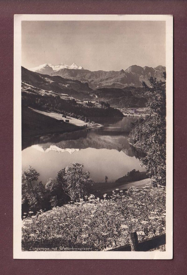 LUNGERNSEE - Wetterhorngruppe - 1930