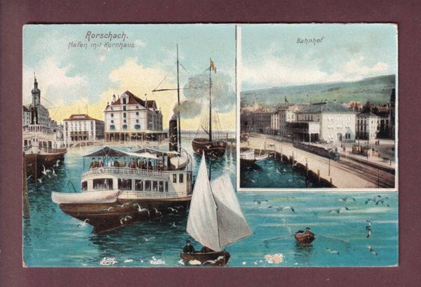 RORSCHACH - Hafen und Bahnhof // beschädigt unten //