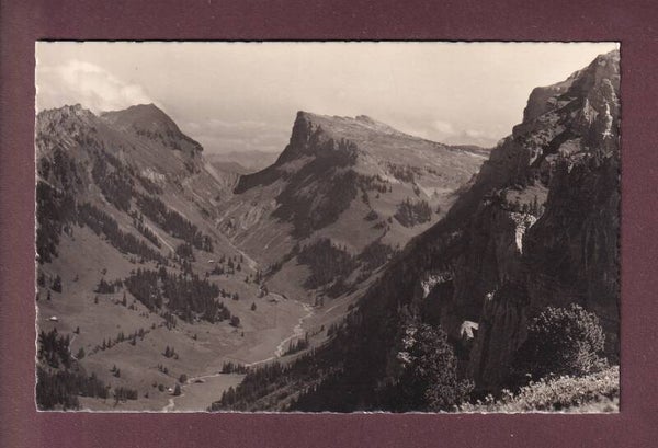 Blick vom NIEDERHORN ins Juslistal - E. Gyger