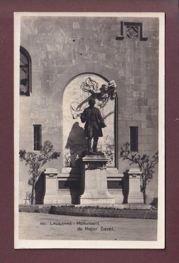 LAUSANNE - Monument Davel