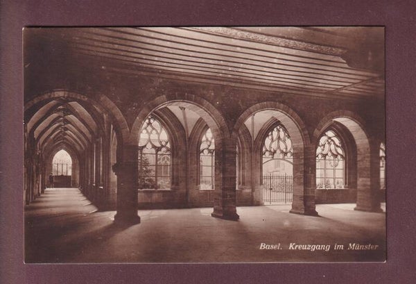 BASEL - Kreuzgang im Münster