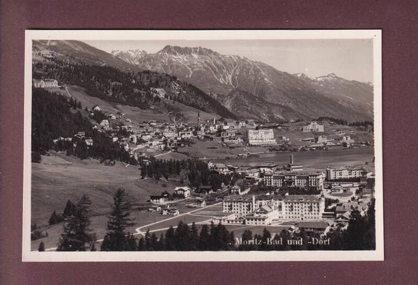 ST. MORITZ-BAD und DORF