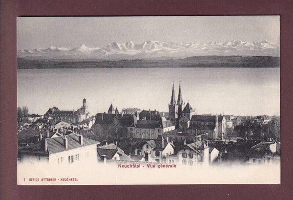 NEUCHÂTEL - Vue partielle