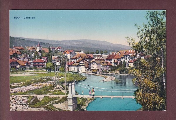 VALLORBE - Pont sur l'Orbe