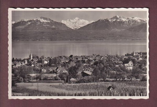 MORGES et le Mont-Blanc