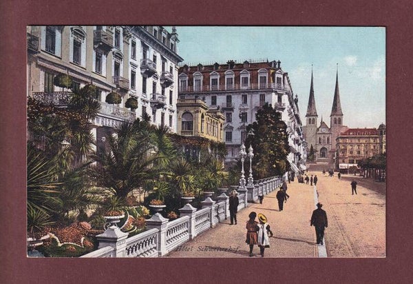 LUZERN - Hofkirche - Schweizerhof
