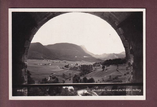 VALLORBE - Vue prise du Viaduc du Day