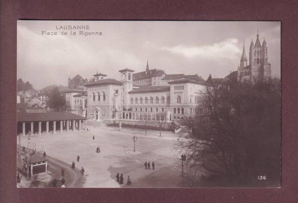 LAUSANNE - Place de la Riponne - Marché couvert