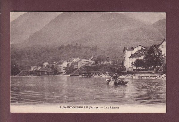 SAINT-GINGOLPH - Pêcheurs