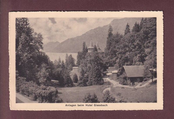 Anlagen beim HOTEL GIESSBACH