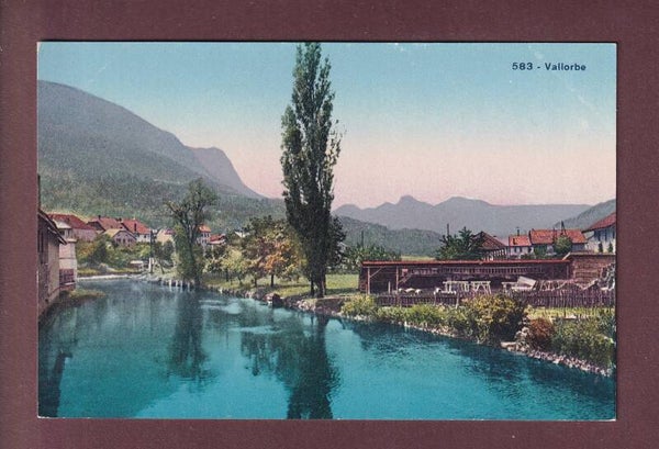 VALLORBE depuis l'Orbe