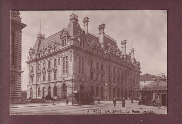 LAUSANNE - Poste - Tram