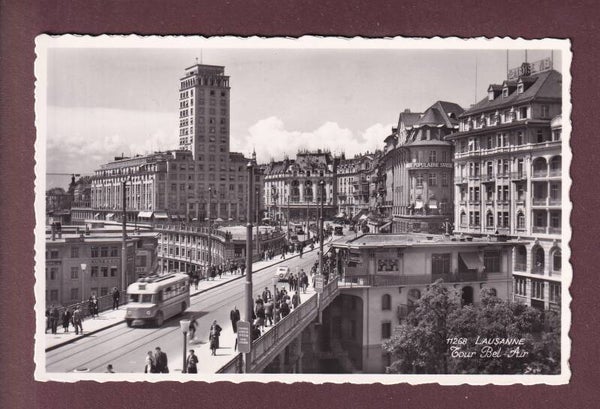LAUSANNE - Bus - Tour Bel-Air