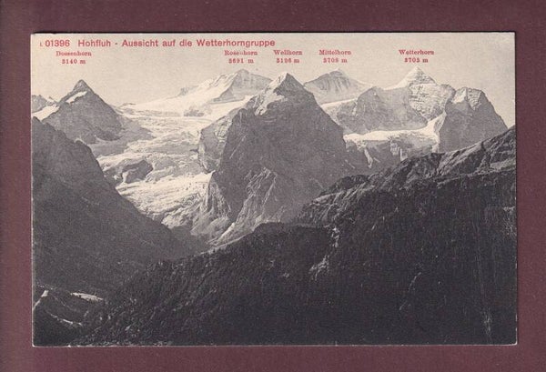 HOHFLUH - Wetterhorngruppe