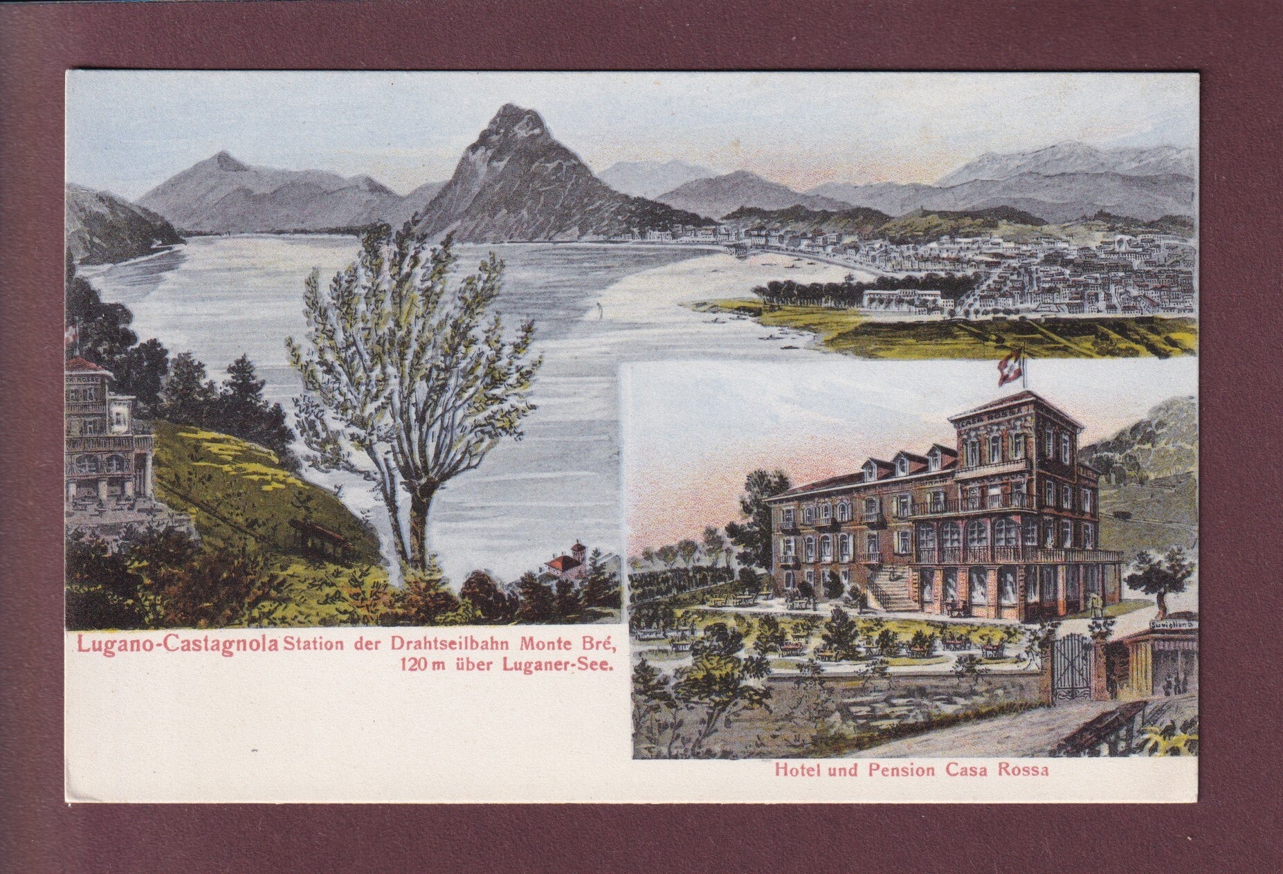 Lugano - CASTAGNOLA - Hotel Casa Rossa