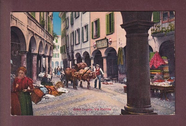 LUGANO - Via Pessina - 1937