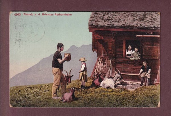 PLANALP an der Brienzer-Rothornbahn - 1910