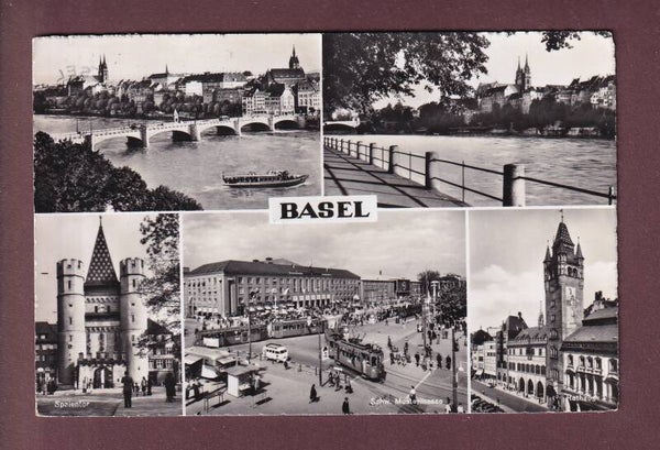 BASEL - 5 Bilder - 1956