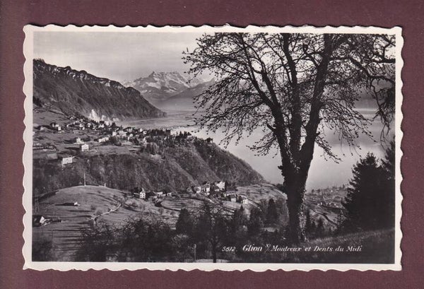 GLION - Dents du Midi - 1951