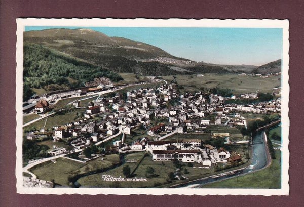 VALLORBE vu d'avion