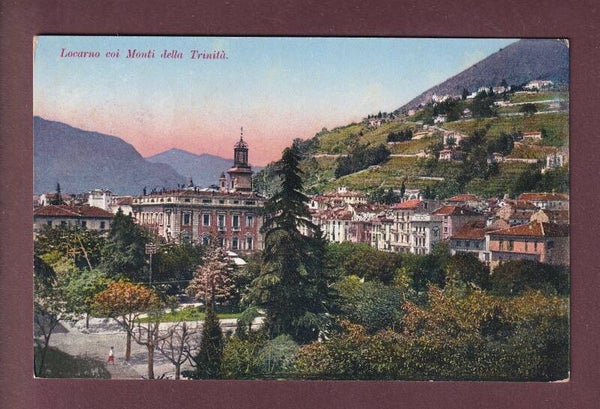 LOCARNO - Monti della Trinita - 1932