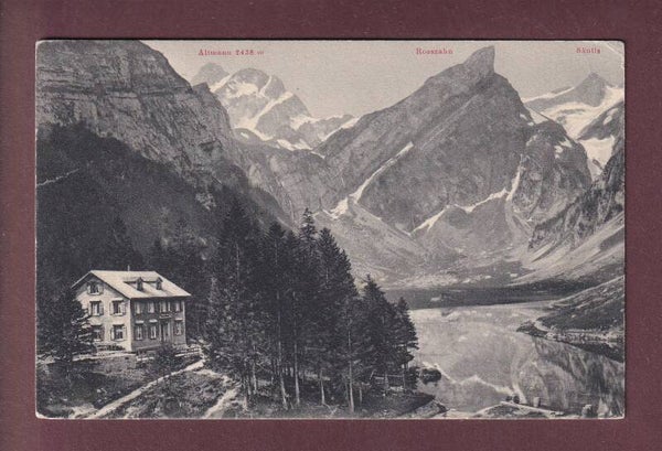 SEEALPSEE - Altmann - Säntis - 1911 // Falte //