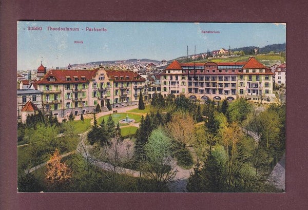 ZÜRICH - Theodosianum - Parkseite - 1924