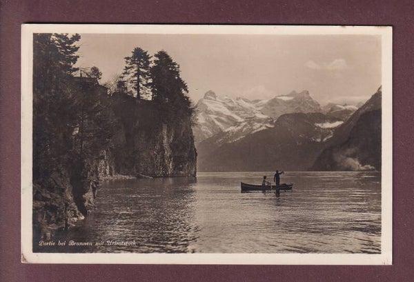 Partie bei BRUNNEN - Urirotstock - 1929