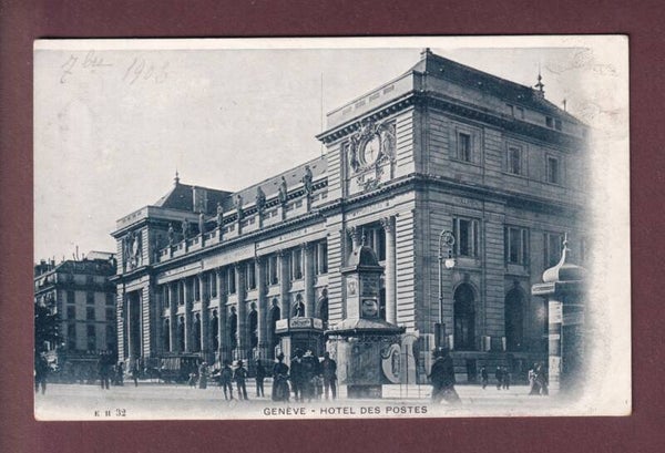 GENEVE - Hôtel des Postes
