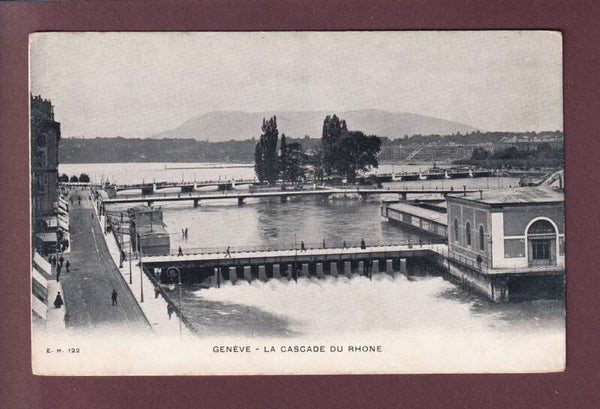 GENEVE - Cascade du Rhône