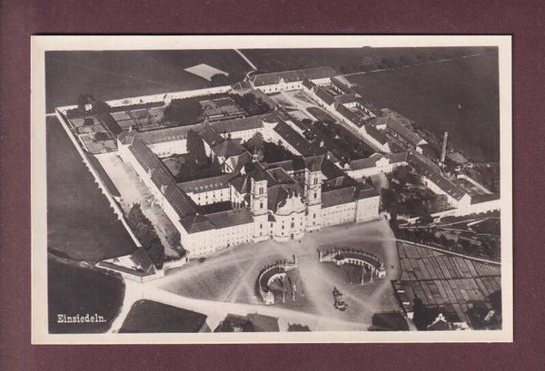 EINSIEDELN - Kloster - Flugaufnahme