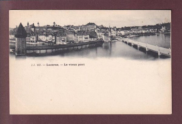 LUZERN - Kapellbrücke - Wasserturm