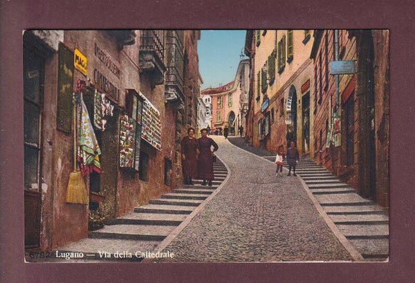 LUGANO - Via della Cattedrale