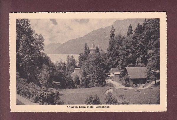Anlagen beim HOTEL GIESSBACH