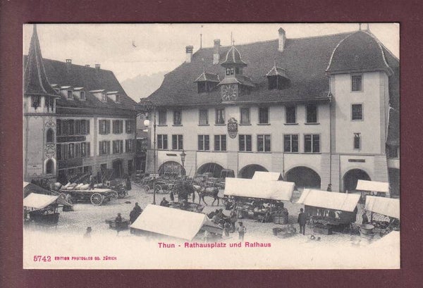THUN - Rathausplatz - Markt
