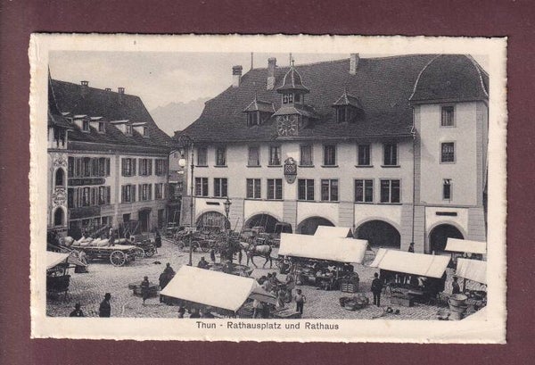 THUN - Rathausplatz - Markt
