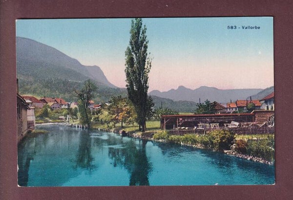 VALLORBE depuis l'Orbe