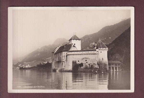 Château de CHILLON depuis le lac