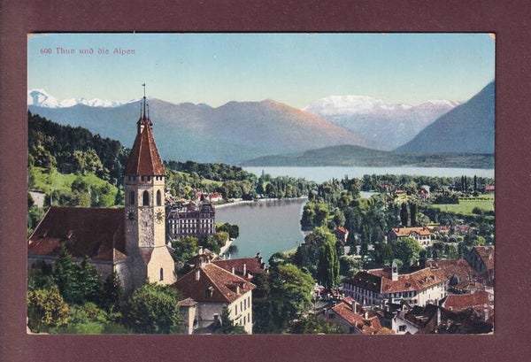 THUN und die Alpen