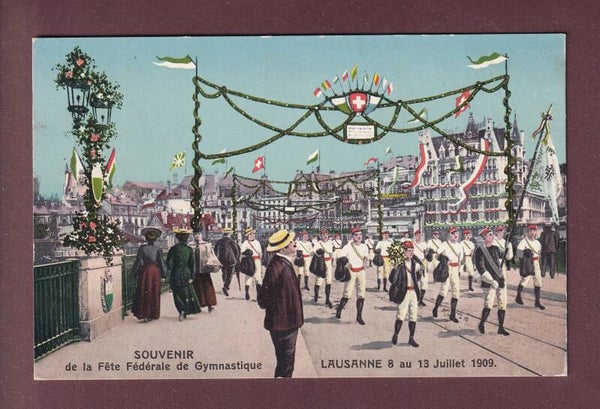 LAUSANNE - Fête Fédérale de Gymnastique 1909