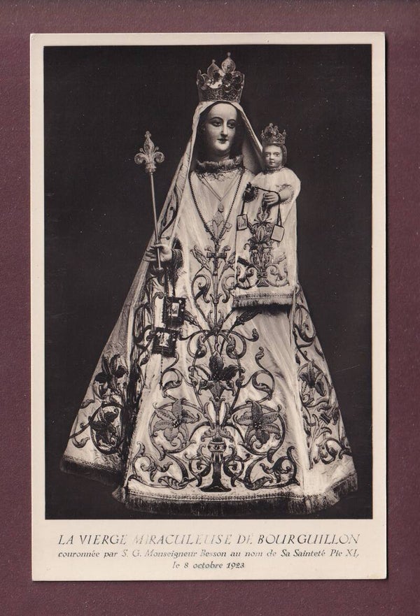 La VIERGE miraculeuse de BOURGUILLON