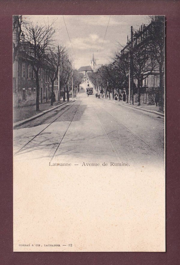 LAUSANNE - Avenue de Rumine